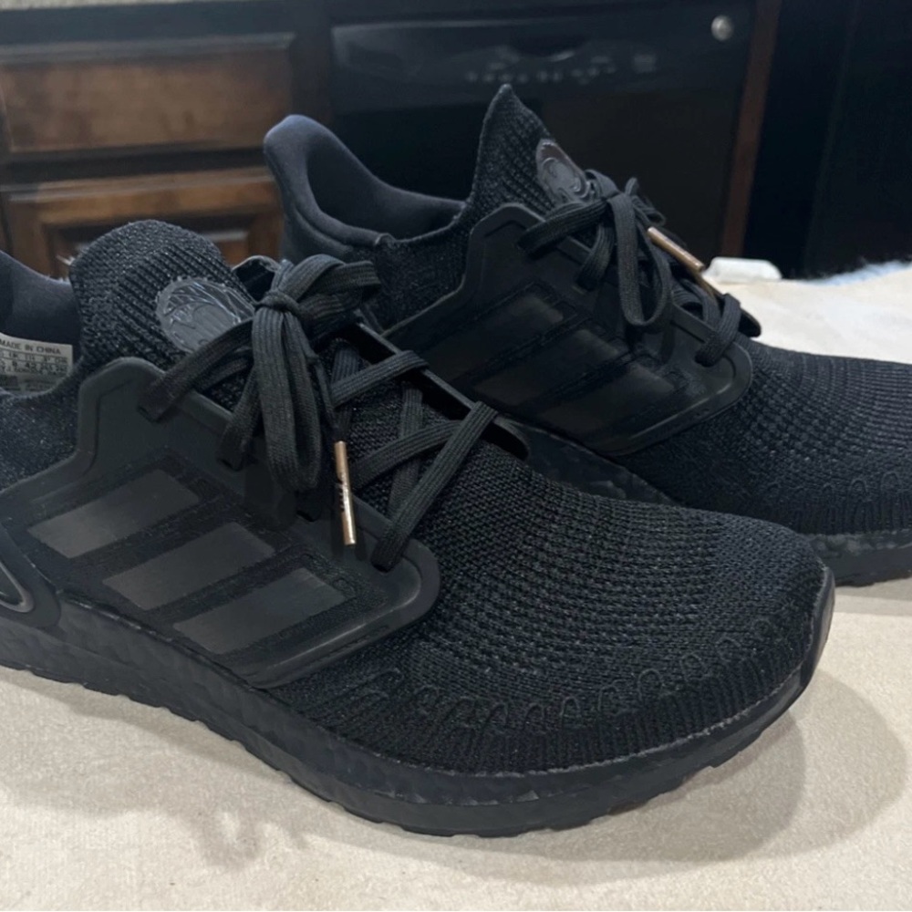 Adidas Triple Black Knit Sneakers